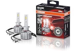 ‎OSRAM Osram NIGHT BREAKER H1-LED; bis zu 40% weniger Blendung; erste strassenzugelassene H1 LED-Nachrüstlampe