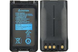 VINEYUAN KNB-55L Batterie de Remplacement pour Kenwood TK-3360, TK-3160, TK-2170, KNB-57L, TK-3173, TK-3170, TK-2360, NX-320, TK-3140, TK-2160 Radios bidirectionnelles Batterie