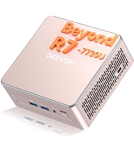 MINISFORUM UM560 XT Mini PC, procesador AMD Ryzen 5 5600H de 6