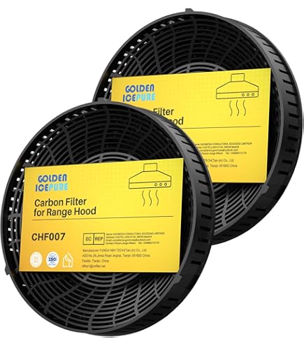 Bartyspares Two Carbon Recirculation Charcoal Filters CCF200 For Cookology Cooker Hoods