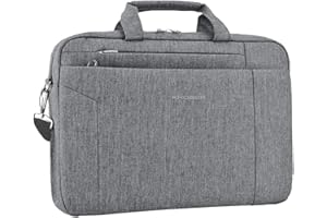 KROSER Torba na laptopa 15,6 cala aktówka wodoodporna torba na laptopa torba na ramię tornister tablet biznes torba do przenoszenia torba na laptopa rękaw dla kobiet/mężczyzn