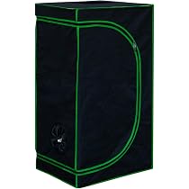 kingpower grow zelt für Pflanzen 120x60x180cm Zuchtzelt Gewächshaus Handschuhmaterial:Peccary Emplacement tente avec vue AllRoad