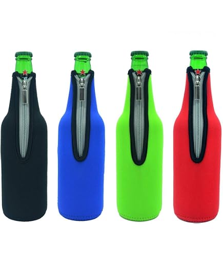 Vacu Vin Ensemble Rafraîchisseur de Champagne - Réutilisable - Platine - Chaussette Réfrigérante pour Bouteilles de Champagne et Vin Mousseux