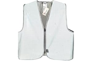 Salzmann Vollreflektierende Weste - Luftdurchlässige Sicherheitsweste mit Reißverschluss - Hergestellt mit 3M Reflektierendem Material