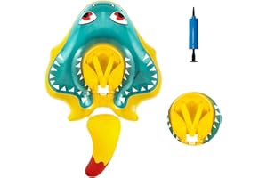 MIIDD Flotador de Natación para Bebés,Anillo de Natación Bebé con Bomba Manual,Infant Natación Flotador con Asiento Ajustable y Cintura,Juguetes de Piscina Inflable para Niños