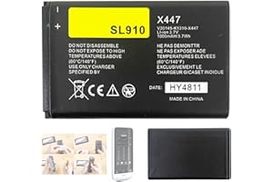 Aousavo Batería de repuesto V30145-K1310-X447 compatible con Siemens Gigaset SL910, SL910A, SL910H teléfono batería de repuesto V30145-K1310K-X447 V30145-K1310K-X447