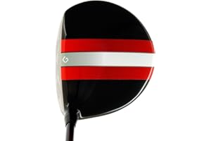 GOLFSKIN Golf Club Alignment Line Skin Pack, 2pcs, Strong Durability, 3M Cast Film, Red Silver, Golf Club Cover