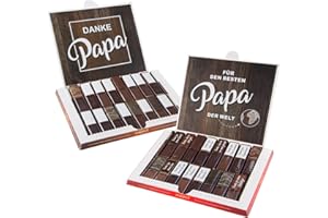 ‎YOUNIKAT younikat Vatertagsgeschenk für Papa - Aufkleber-Set passend für Merci Schokolade -Bester Papa- zum Vatertag I selbstklebend I kreative Geschenkidee I ohne Schokolade I dv836