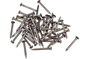 TOP-VIGOR 50 chiodi in ottone da 1,5 x 15 mm, assortimento di chiodi e spilli da parete, per lavorazione del legno, perni per appendere quadri, cornici, specchi, costruzioni, mobili