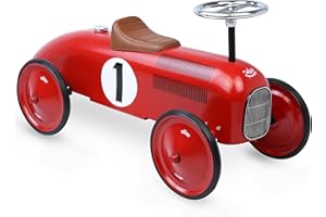 Vilac - Correpasillos Coche Vintage, Color Rojo (1049)