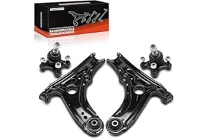 ‎FRANKBERG Frankberg 2x Querlenker + 2x Traggelenk Spurstangenkopf Kompatibel mit Arosa 6H 1.0L 1.4L 1.7L 1997-2004 Lupo 60 6X1 1.0L-1.7L 1998-2005 Polo 6N2 1.0L-1.9L 1999-2001 Replace# 6X0407151A