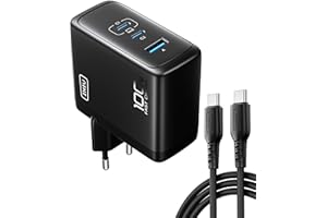 ‎INIU INIU Ładowarka USB C 100W, Super Szybka Kompaktowa Ładowarka 3-portowa 2 Typ C & USB A do Samsung Galaxy S22/S22 Ultra/S22+ iPhone 15 Pro Max 14 Plus Pro Max 13 12, Deck Pixel iPad MacBook itp.