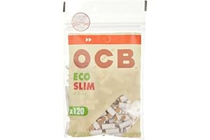 OCB Organic Slim filtr obrotowy filtr drobny 10 x 120 filtr, filtr obrotowy 6 mm
