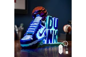 LocoLee Led Light Set Compatible with Lego 43008 Nike Dunk x Led Decoration Lighting Kit Compatible with Lego 43008 Building Blocks Model,Only Lights Set,No Model