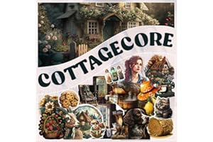 Cottagecore: The Complete Cut And Collage Book, Daydreaming At The Farmhouse, Create Your Own Idyllic Country Life Universe, 260+ Images Organized In ... Ephemera For Junk Journals, Scrapbooking