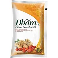 Dhara Filtered Groundnut Oil, 1L