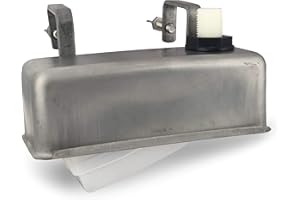 FRATRISPRO Einhänge-Schwimmerventil 1/2 Zoll mit Außengewinde/Schwimmer mit Edelstahlgehäuse mit Außengewinde für Tränke, Weidentränke, Viehtränke, Wassertank, Tränke für Tiere