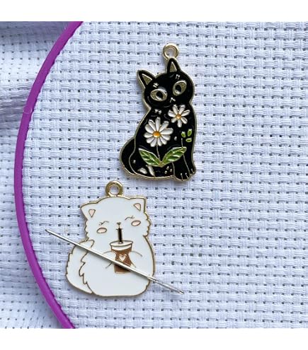 Caterpillar Cross Stitch Fox - Minder Magnetico Per Punto Croce - 6