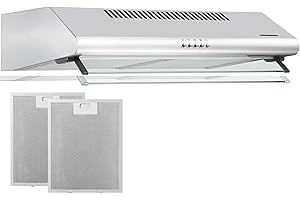 HEINNER XCH-450S 60 cm Unterbau-Dunstabzugshaube – 326,4 m³/h Absaugleistung | Edelstahl-Ausführung | Doppelmotor, 3 Geschwindigkeiten | LED-Beleuchtung | 120 mm Abluftrohr | 5 Jahre Garantie
