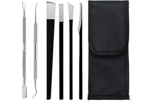 SELOXMCS Pediküre Messer Kits, Professionelle Hornhauthobel Klingen aus Edelstahl Hornhautentferner, Pediküre Messer Abgestorbene Haut Fußfeile Raspel für Skalpell Fusspflege Pediküre Fußpflege Werkzeuge