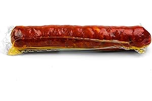 Hymor Chorizo Iberico - 2x 400g - Spanische Paprika-Wurst | würzige Chorizo Wurst | delikate luftgetrocknete Salami | aus bestem Iberischem Eichel-Schwein