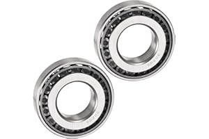 Kozelo 2 Piezas de Rodamiento de Rodillos Cónicos 30206 - [30Mm X 62Mm X 17.5Mm] Juego de Cono y Copa de Acero Cromado para Uso en Sistemas de Transportadores