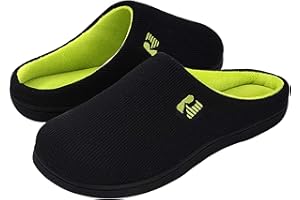 RockDove Chausson en Mousse à Mémoire de Forme à Deux Tons pour Homme