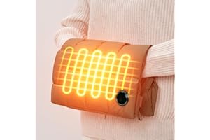 JISULIFE Hand Warmers Rechargeable, 6 Gears Heated Gloves with Power Bank, Multi-functions Heating Pad & Hand Warmers, Heated Gloves for Women, Kids, Hunting, Camping