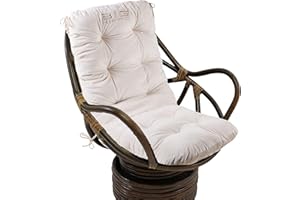 Big Hippo Coussin Epais pour Chaise de Jardin-Beige