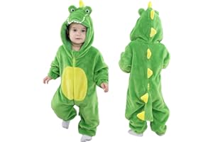 Doladola Combinaison de flanelle pour neutres bébé enfant animaux combinaison pyjama déguisement halloween bébé