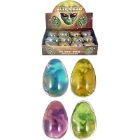 Henbrandt Single Alien Egg with Twin Babies Gooey Aliens Stretchy Space ...