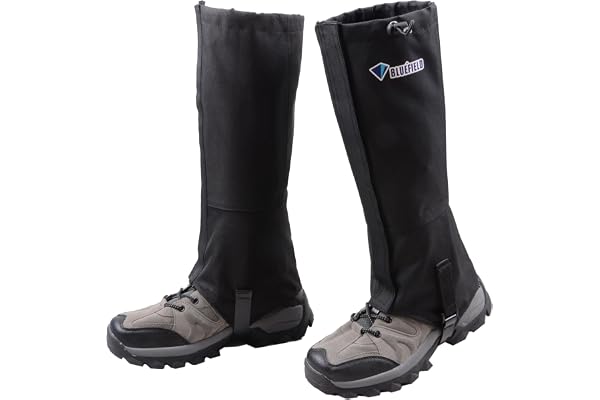 Azarxis Guêtres de Randonnée Guêtres Imperméables Jambières de Protection Neige pour Homme Femme Escalade Chasse Ski Marche