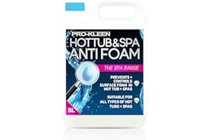 Pro-Kleen MY1446 Tub & Spa Anti Foam for All Hot Tubs & Spas-Easy to Use 5L, Clear (5 Litres)
