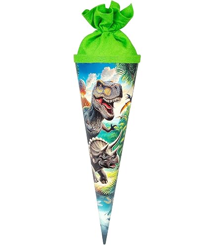 Cornet Surprise Goldbuch Motif Vaisseau Spatial | 35 Cm Longueur, 11,5 Cm Diamètre | Cadeau Rentrée Scolaire, Anniversaire, Retraite | Fermeture Feutre