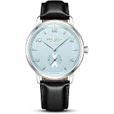 SEA-GULL 2022 Seagull Second Hand Small Watch for Men Automatic Wrist Watch for Men Leather Strap 6075