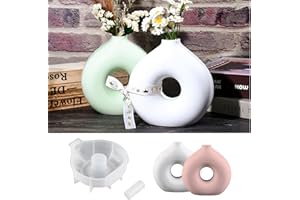 ‎EPODA EPODA Vase Silikonform Epoxidharz Formen Moulds Blumenvase Silikonformen Vase Resin Gießform Harz DIY Make-Up Pinsel Stifthalter Vasen Dekorativen Ornamenten