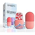 Groots Ice Roller for Face | Ice Roller for Face Massager | Face Ice Roller for Men & Women | Ice Cube Roller for Glowing Skin & Puffy Eyes | Reusable & Unbreakable (Multi color)
