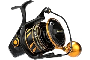 Penn Slammer IV Saltwater Spinning Reel - Full Metal, Heavy Duty Spin, Jigging or Lure Fishing Reel - Boat, Shore, Kayak