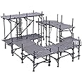 Modular Scaffolding Set for Wargaming Terrain, Industrial Building Platform Set for Sci-fi, 28mm Scale, 3D Printed and Paintable Wargaming Model in Diorama Scenery