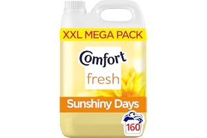 Comfort Fresh Sunshiny Days Fabric Conditioner Softener with Motion-Activated Fragrance Technology 100 Days of Freshness 160 