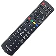 Panasonic Universal Remote Control for 2017, 2018 Smart LED TVs, Compatible with N2QAYA000097 & more, Netflix, MY APP Buttons, No Setup Required