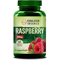 Himalayan Organics Raspberry Ketones Plus with Garcinia and Green Tea Extract for Weight Management 60 Veg Capsules (1)
