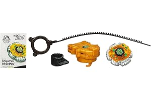 BEY BLADE Hasbro Beyblade Metal Masters 1 pack Counter Scorpio - Peonza Beyblade con lanzador