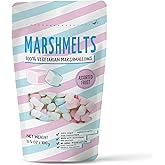 Marshmelts Gourmet Marshmallow 100gm | Soft, Fluffy & Cylindrical Shape | Assorted Fruit Flavor | Mini Marshmallow | 100% Veg