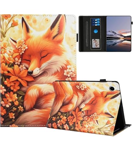 Vaitasy Coque pour Lenovo Tab M10 (3rd Gen) 10.1 Pouces 2022 (TB-328FU/ TB- 328XU), à Angles de Vision Multiples Étui avec Mince et Léger Housse M10 3rd Génération - Arbre coloré