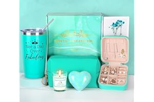GEEKEO Coffret Cadeau Femme, Cadeau Anniversaire Femme Amie Soeur Idee Cadeau Femme, Cadeau Saint Valentin Femme, Cadeau Fete des Meres, Coffret Bougie Cadeau Femme Noel pour Amie Sœur Collègue Maman