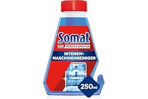 ‎SOMAT Somat Intensiv-Maschinenreiniger , Spülmaschinenreiniger flüssig zur Tiefenreinigung, mit Entkalkungsfunktion für hygienische Sauberkeit , 250 ml (1er Pack)