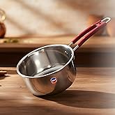 TOSAA Stainless Steel Sauce PAN 14 CM,Premium Stainless Steel for the Modern Kitchen,Safe for Cooking All Types of Foods (115