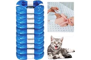 LOMUG Littycat - Ricarica per lettiera per gatti, 10 ricariche per lettiera per gatti, cartucce di ricarica per lettiera per gatti, colore: blu
