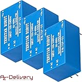 AZDelivery 3 x 220V to 3.3V mini power supply for Arduino and Raspberry Pi including E-Book!
